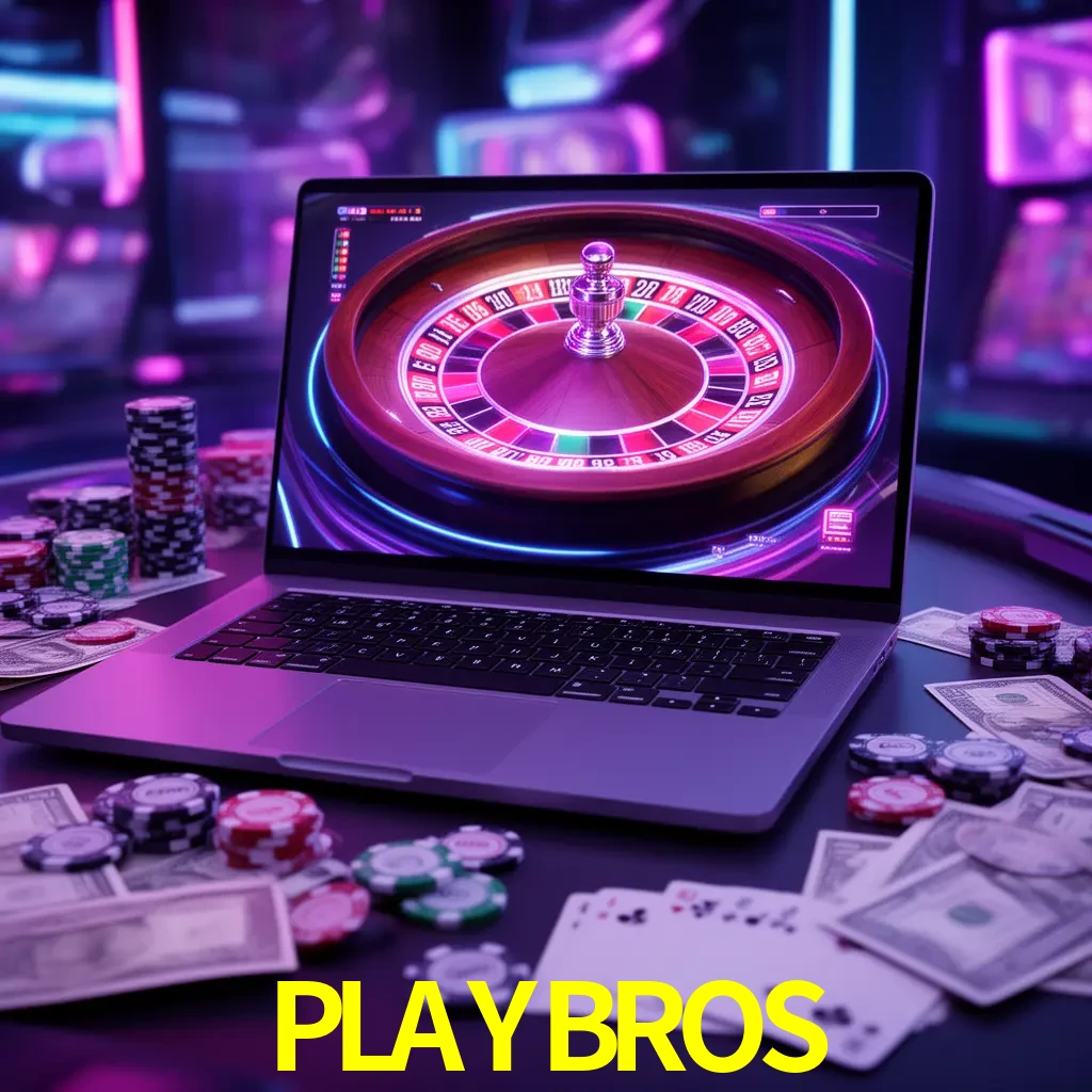 Centro móvil PLAYBROS con casino, cajero, bonos, app y acceso de cuenta para México